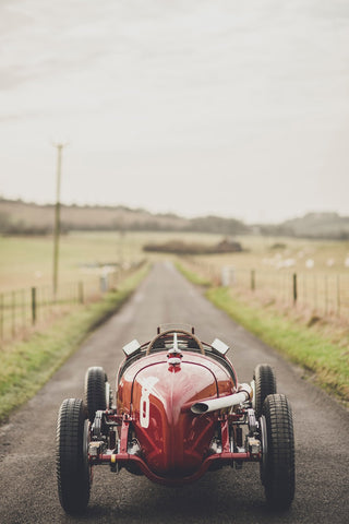Alfa P3 on the Open Road