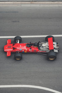 1969 Ferrari 312 at the Monaco Historique