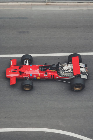 1969 Ferrari 312 at the Monaco Historique