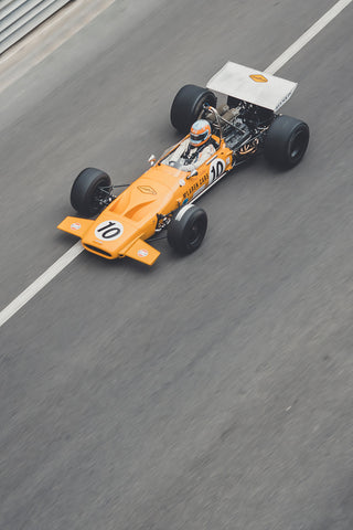 1970 McLaren M14A at the Monaco Historique