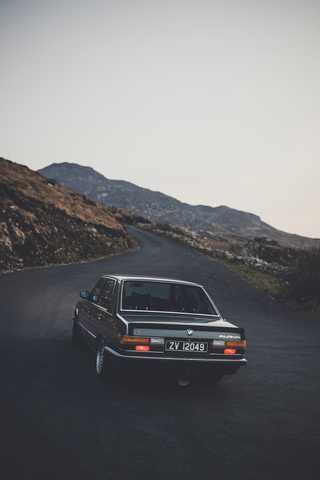 BMW E28 Alpina at Irish Dusk