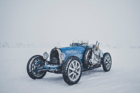 Snow Tyred Bugatti Type 51